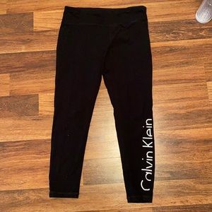Black Calvin Klein Performance Leggings